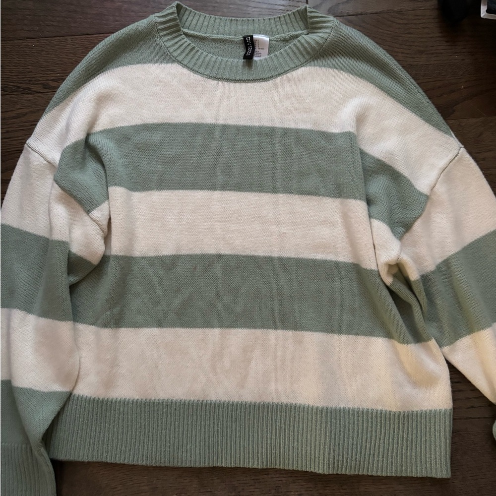H&M striped sweater